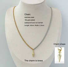 Load image into Gallery viewer, Kone Necklace (waterproof and non-tarnish)