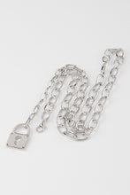 Load image into Gallery viewer, Lock Pendant Necklace