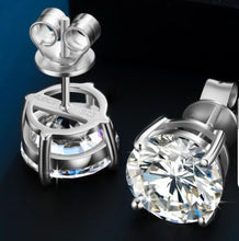 Load image into Gallery viewer, VVS1 D-Color Moissanite Earrings
